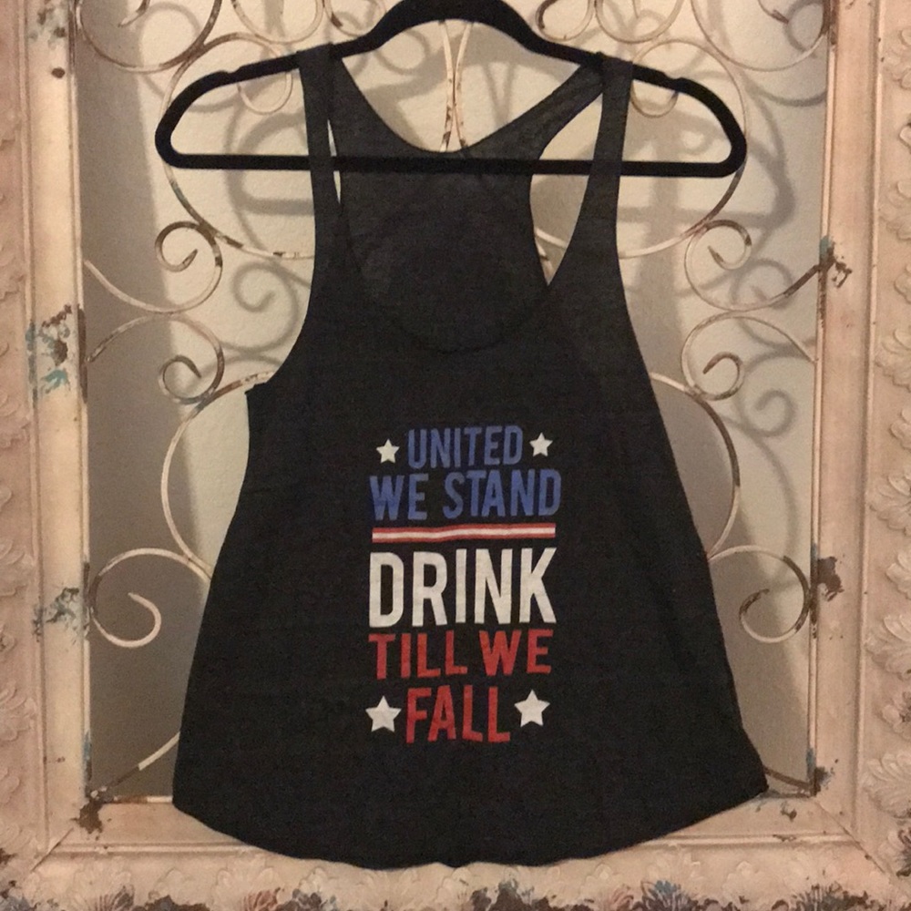 Razor Back Patriotic Tank